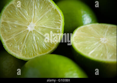 Calce verdi Foto Stock