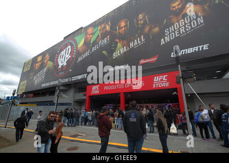 CURITIBA, PR - 14/05/2016: UFC 198 a Curitiba. Oggi si verifica a Curitiba UFC 198. (Foto: Ezequiel Joat? Prestes / FotoArena) Foto Stock