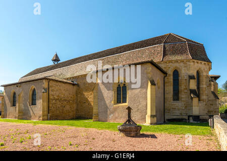 Chiesa del Convento dei Cordeliers. Charlieu. Brionnais. Loire. Francia Foto Stock