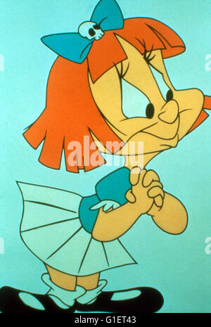 Tiny Toons, aka: Tiny Toon Abenteuer, Zeichentrickserie, USA 1990, Charakter: Elmyra Duff Foto Stock