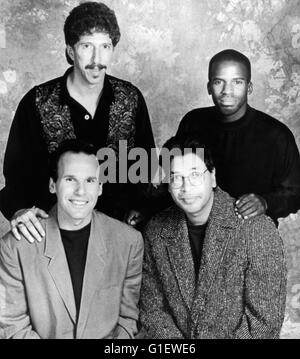Die amerikanische Fusionband 'Yellowjackets', 1990er Jahre. American fusion band "Yellowjackets', 1990s. Foto Stock