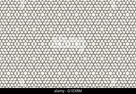 Carta da parati arabo pattern. Modello orientale. Illustrazione Vettoriale di astratta geometrica perfetta islamica pattern di sfondo Illustrazione Vettoriale