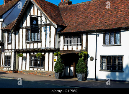 The Swan Hotel e Spa nel villaggio di Lavenham, Suffolk, Inghilterra, Regno Unito Foto Stock