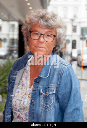 Anne Holt norvegese autore del crimine Foto Stock