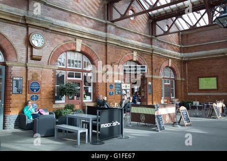 Moor Street Stazione Ferroviaria; Birmingham; Inghilterra Foto Stock