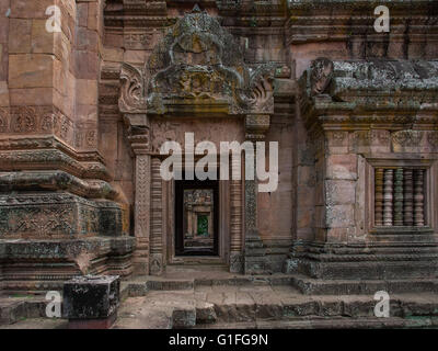 Phnom Rung tempio in Buriram,Thailandia, Foto Stock