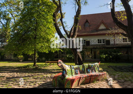 Eduardo Sivori Museo, sede giardino scultura, Parque Tres de Febrero, Buenos Aires, Argentina Foto Stock