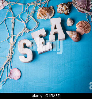 Mare decorazioni per interni Foto Stock
