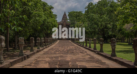 Phnom Rung tempio in Buriram,Thailandia, Foto Stock