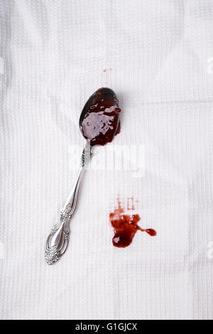 Marmellata di fragole Foto Stock
