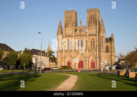 La chiesa di Notre Dame des Champs, Avranches, in Normandia, Francia, Europa Foto Stock