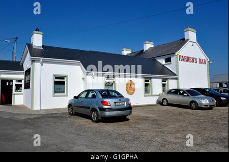 L'Irlanda è la più settentrionale pub a Malin Head, County Donegal, Irlanda. Foto Stock