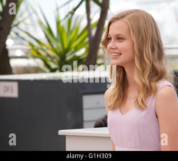 Cannes, Francia. 15 Maggio, 2016. Angourie attrice riso alla il Nice Guys pellicola fotografica chiamata alla sessantanovesima Cannes Film Festival di domenica 15 maggio 2016, Cannes, Francia. Credito: Doreen Kennedy/Alamy Live News Foto Stock