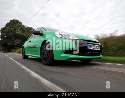 2009 Renault Clio Cup 200 auto sportiva calda boccaporto Foto Stock