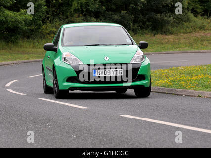 2009 Renault Clio Cup 200 auto sportiva calda boccaporto Foto Stock