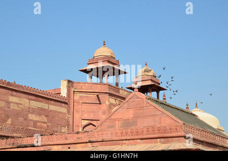 Jodha Bai Palace, Fatehpur Sikri, Agra, Uttar Pradesh, India Foto Stock