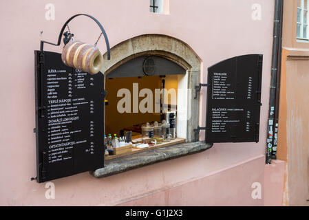 Fasi del castello, Praga, Repubblica Ceca, Europa Foto Stock