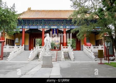 La Pechino antico Tempio di Confucio, Pechino, Cina. Foto Stock