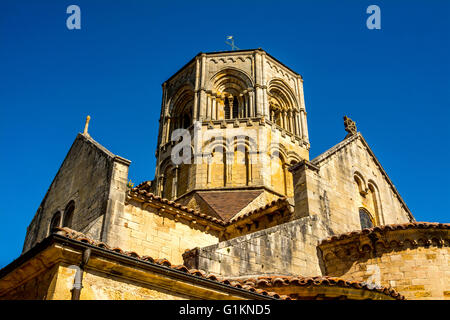 Collegiata St Hilaire, Semur En Brionnais, Regione Brionnais, Dipartimento Di Saone E Loira, Borgogna-Franca Contea, Francia Foto Stock