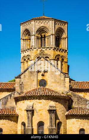 Collegiata St Hilaire, Semur En Brionnais, Regione Brionnais, Dipartimento Di Saone E Loira, Borgogna-Franca Contea, Francia Foto Stock