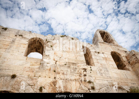 L' Odeon di Erode Attico. Atene, il centro di Atene. La Grecia Foto Stock