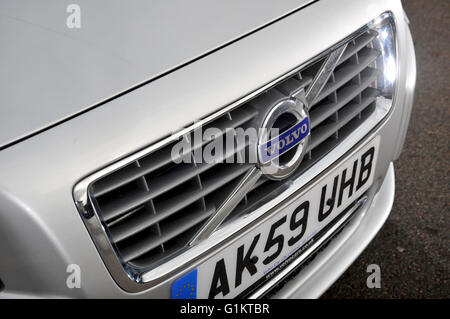 2009 Volvo S80 berlina premium berlina grill e il logo Foto Stock