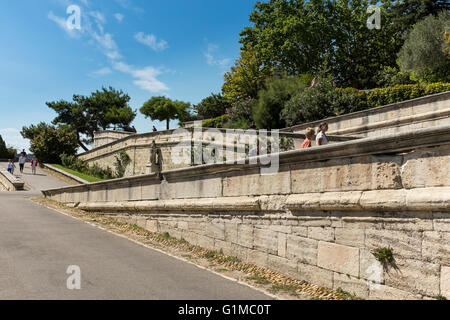 Le Jardin des Doms, Avignon Vaucluse, Provence-Alpes-Côte d'Azur, in Francia Foto Stock
