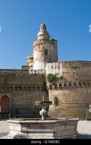 Castello Caldoresco, Vasto, regione Abruzzo, Italia Foto Stock