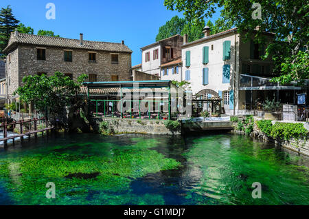 FONTAINE DE VAUCLUSE, VAUCLUSE 84 FRANCIA Foto Stock