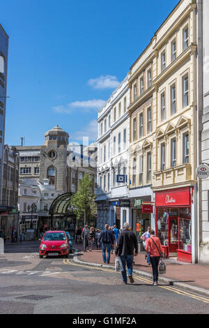 Inghilterra Bournemouth Dorset vecchia strada di Christchurch Foto Stock