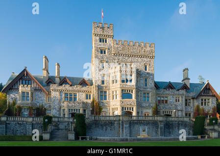 Il castello di Hartley, Hartley Park, Colwood, Greater Victoria, British Columbia, Canada Foto Stock