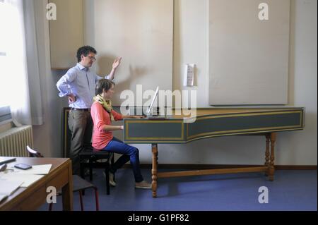 La Scuola civica di Milano (Italia), la Scuola di Musica di Claudio Abbado Foto Stock