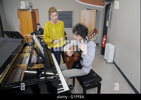 La Scuola civica di Milano (Italia), la Scuola di Musica di Claudio Abbado Foto Stock