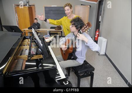 La Scuola civica di Milano (Italia), la Scuola di Musica di Claudio Abbado Foto Stock