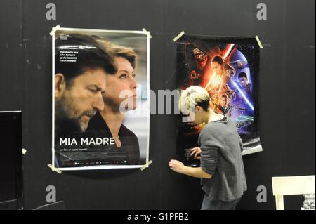 La Scuola civica di Milano (Italia), la Scuola di Cinema Luchino Visconti, la registrazione di un talk show Foto Stock