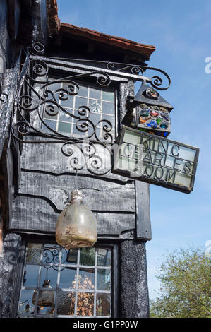 Re Carlo camera al "Royal Standard di Inghilterra' pub, quaranta verde, Beaconsfield, Buckinghamshire, Inghilterra, Regno Unito Foto Stock