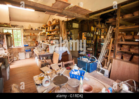 Il vecchio studio di ceramiche nel Lake District National Park Regno Unito Foto Stock