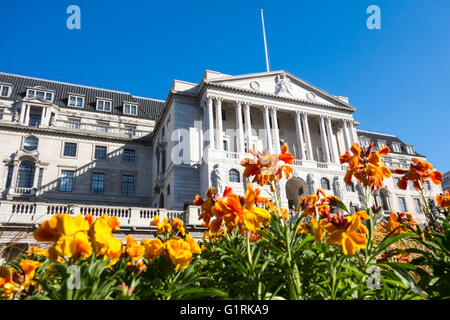 Bank of England, London, Regno Unito Foto Stock