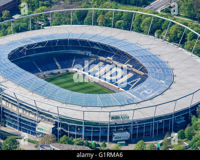 Stadio di Calcio Hannover, HDI Arena, utilizzata dal club Hannover 96, Hannover, Germania Foto Stock