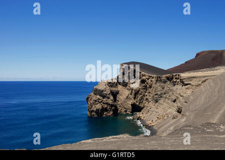 Costa vulcanica, Faial, Azzorre, Portogallo Foto Stock