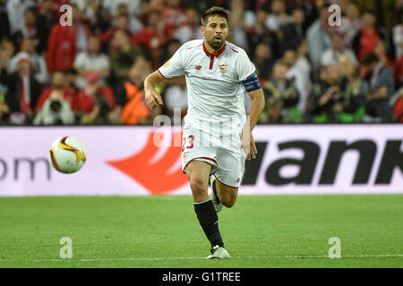 Basel, Svizzera. 18 Maggio, 2016. Coke di Sevilla durante la UEFA Europa League tra Liverpool e Sevilla a St. Jakob-Park di Basilea, in Svizzera il 18 maggio 2016. Credito: Daimages Photo Agency/Alamy Live News Foto Stock