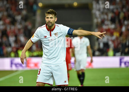 Basel, Svizzera. 18 Maggio, 2016. Coke di Sevilla durante la UEFA Europa League tra Liverpool e Sevilla a St. Jakob-Park di Basilea, in Svizzera il 18 maggio 2016. Credito: Daimages Photo Agency/Alamy Live News Foto Stock