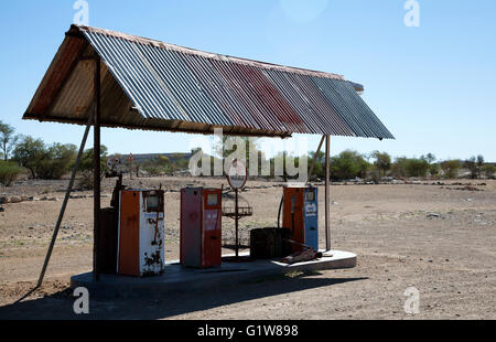 Altekalkofen Lodge pompe per gas vicino Keetmanshopp in Namibia Foto Stock