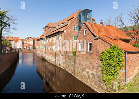 Schwedenspeicher, magazzino storico e museo oggi alla città vecchia di Stade, Bassa Sassonia, Germania Foto Stock