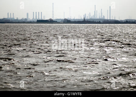 Immingham sito industriale, Lincolnshire / Industria pesante Foto Stock