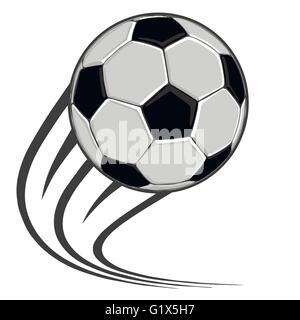 Classico Pallone da calcio Illustrazione Vettoriale