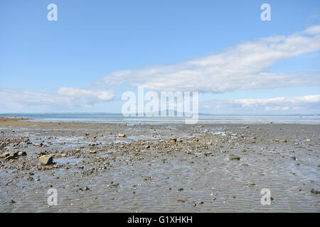 Browns Bay a bassa marea Foto Stock