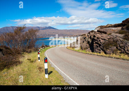 Ardmair baia vicino a Ullapool, Wester Ross Scotland Regno Unito Foto Stock