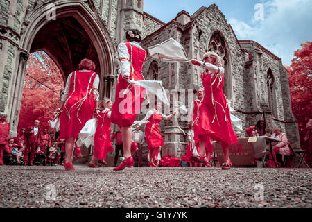 Londra, Regno Unito. 21 Maggio, 2016. Il cimitero di Nunhead Giornata porte aperte. Fotografato in credito a raggi infrarossi: Guy Corbishley/Alamy Live News Foto Stock