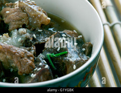 Guyanese pepperpot - piatto popolare in Guyana Foto Stock